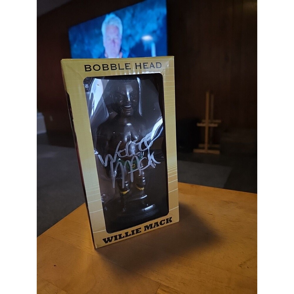 Signed Bobblehead Willie Mack TNA AEW Autographed Wrestling
